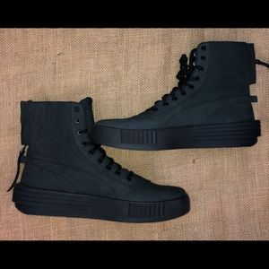 PUMA XO Parallel Sneaker Boot All-Black  “Military inspired” Men’s  US9/EU42